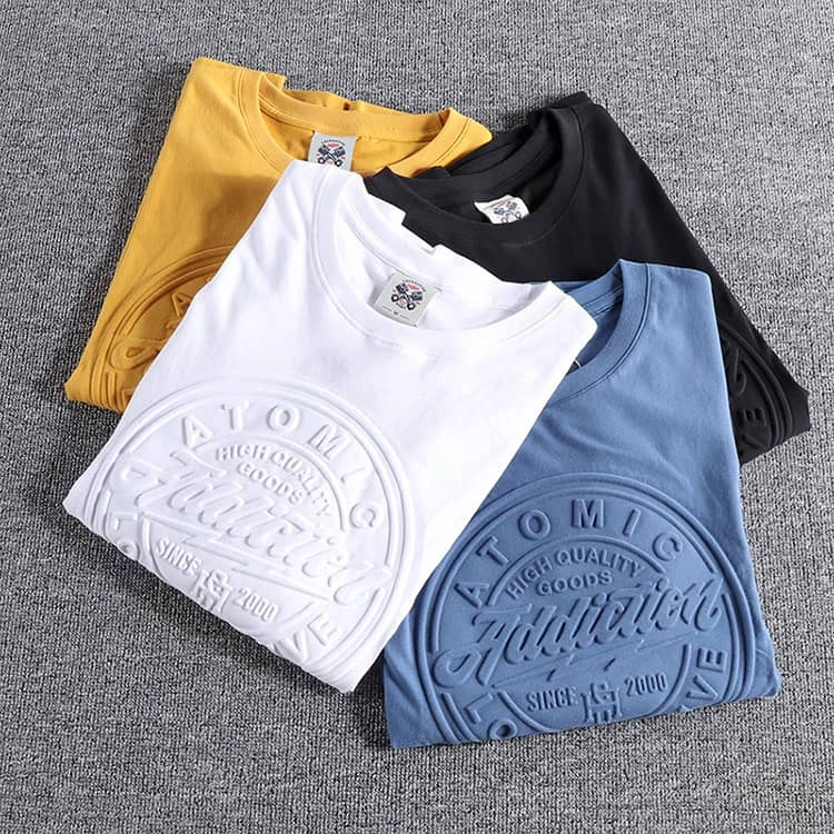 SiATEX Global - Custom Embossing T Shirt Manufacturer In Bangladesh Custom Embossing T Shirt Manufacturer In Bangladesh