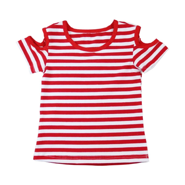 SiATEX Global - Girls Cut Shoulder T Shirts Exporter From Bangladesh Girls Cut Shoulder T Shirts Exporter From Bangladesh