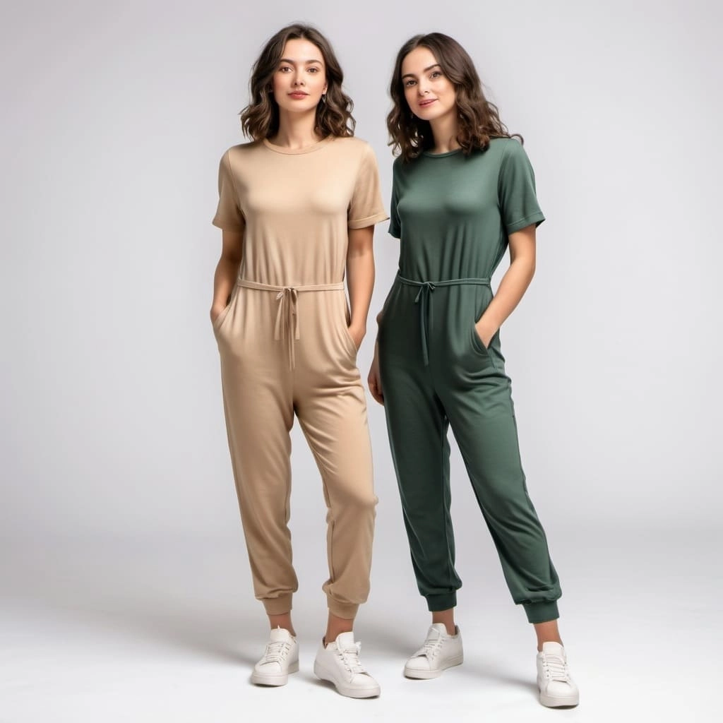 Custom Crew Neck Jumpsuit Supplier Bangladesh