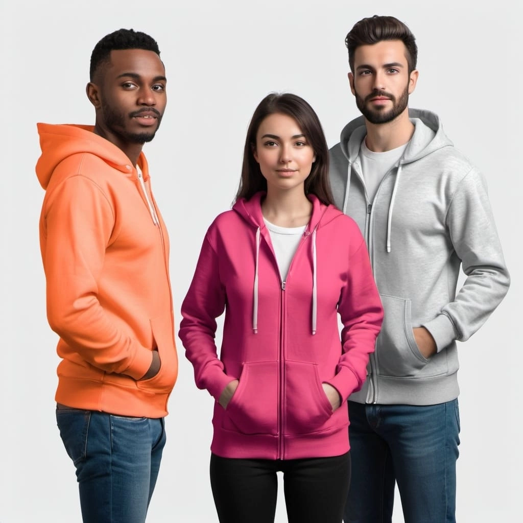 Custom Full Zip Hoodie Factory Bangladesh
