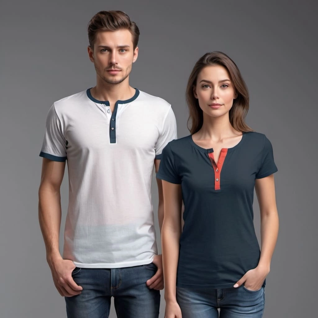 Custom Henley T Shirt Supplier Bangladesh
