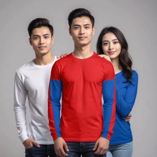 Custom Long Sleeve T Shirt Vendors Bangladesh