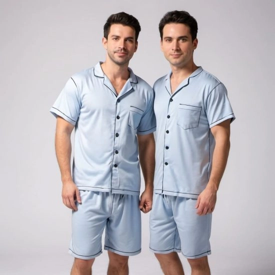 Custom Mens Short Sleeve Pajama Manufacturing in Guinea-Bissau