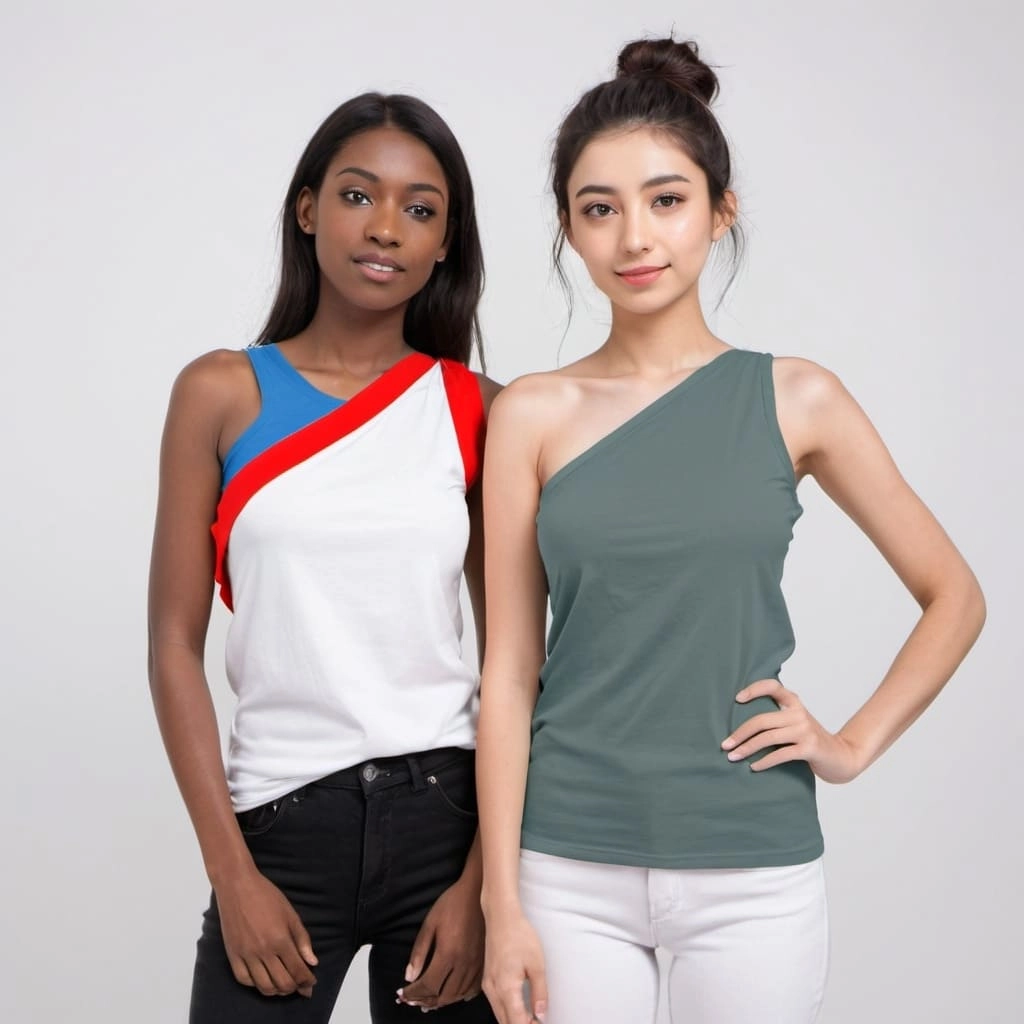 Custom One Shoulder Tank Top Supplier Bangladesh