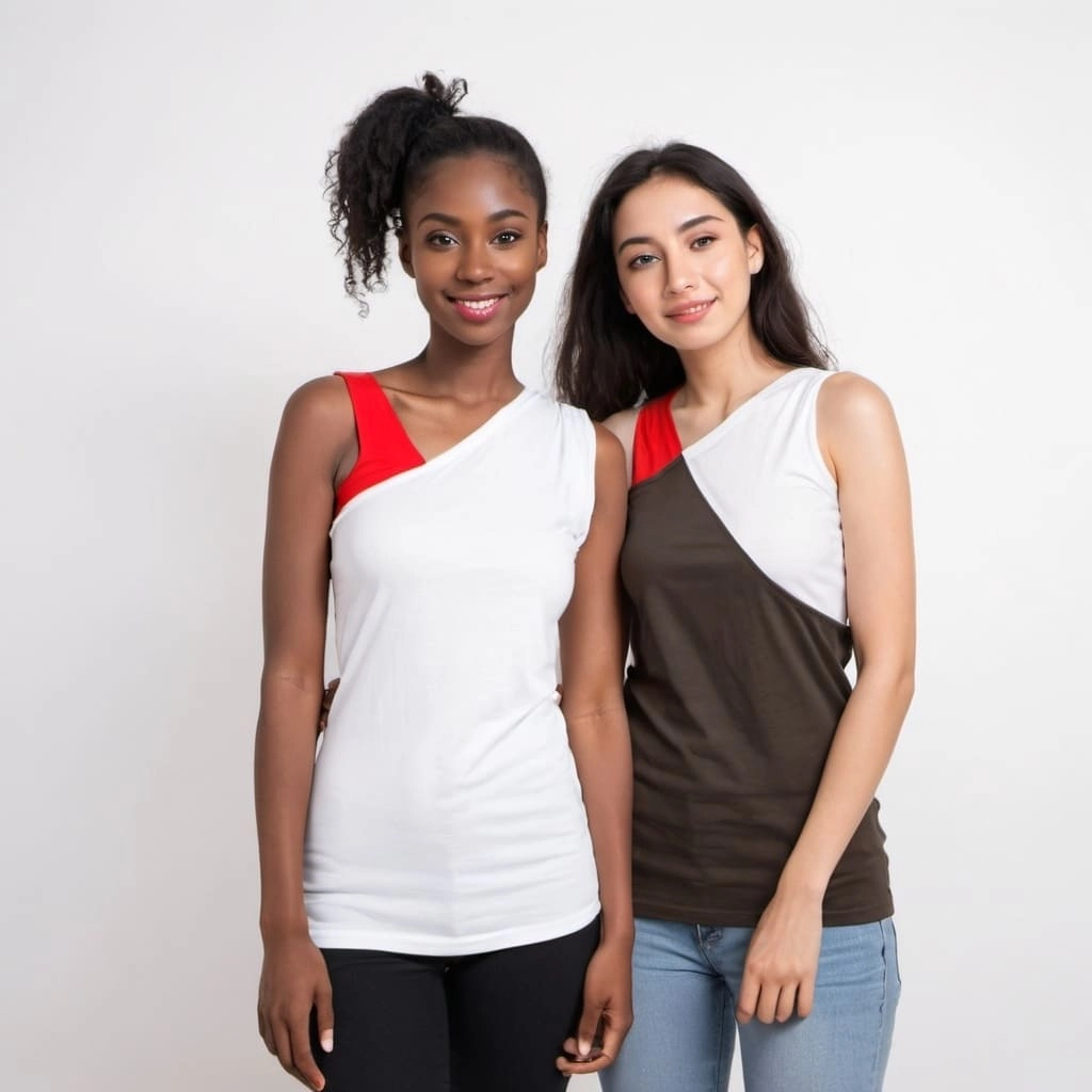 Custom One Shoulder Tank Top Wholesale Bangladesh