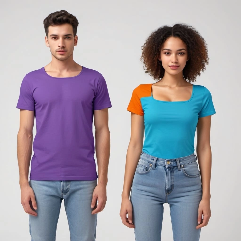 Custom Square Neck T Shirt Wholesaler Bangladesh