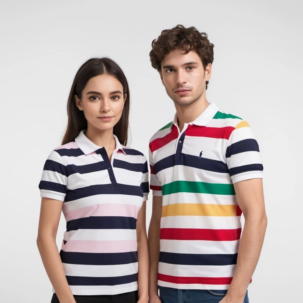 Custom Striped Polo Shirts Factory Bangladesh
