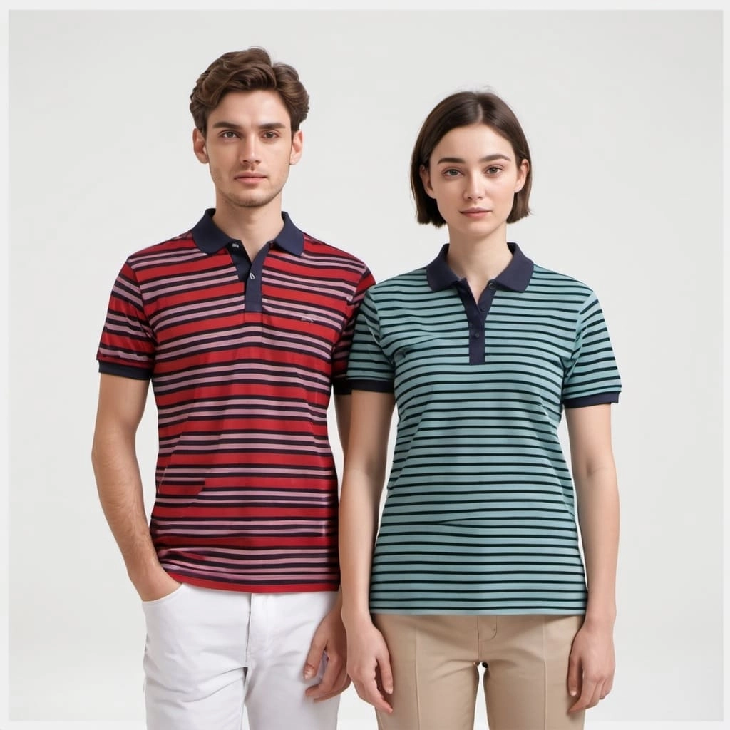 Custom Striped Polo Shirts Vendors Bangladesh