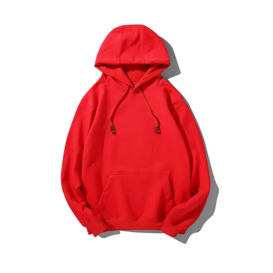 Cotton Polyester Spandex Fleece Colorful Pullover Sweatshirt Hoodies For Unisex Men Women 5