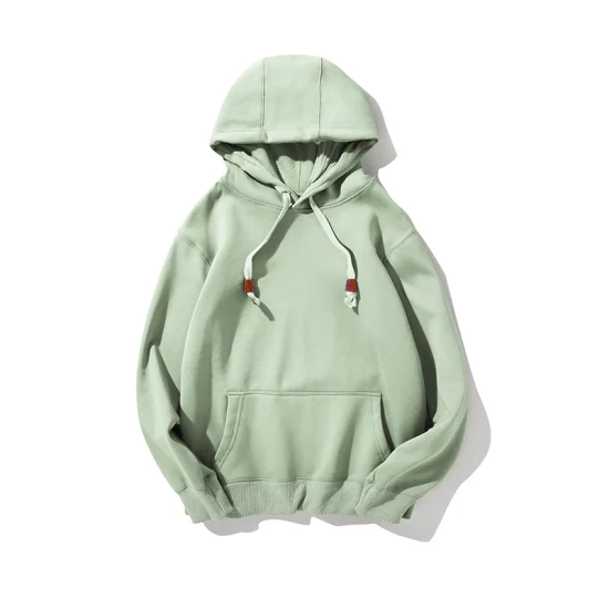 Cotton Polyester Spandex Fleece Colorful Pullover Sweatshirt Hoodies For Unisex Men Women 6
