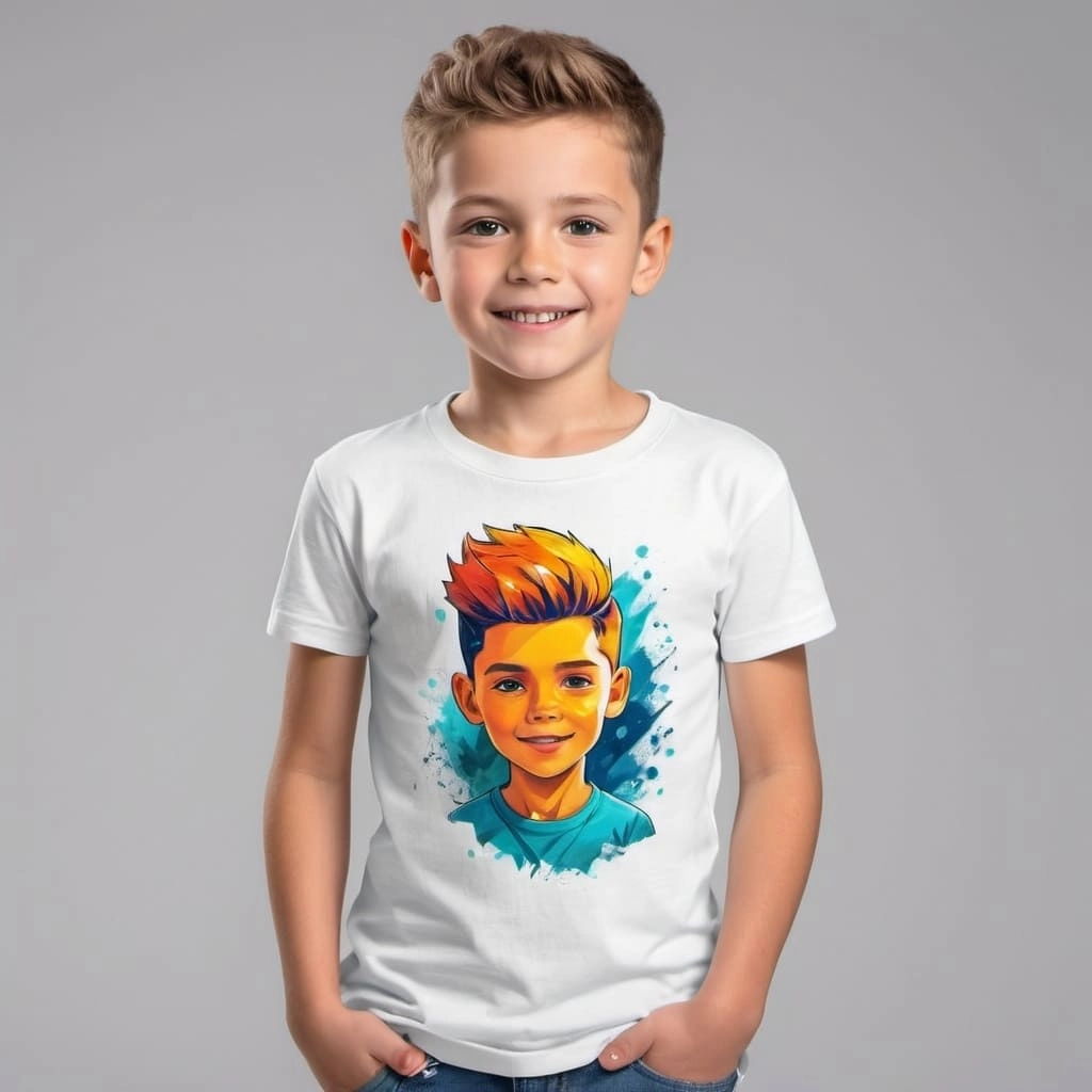 Custom Boys Graphic T Shirt Exporter Bangladesh