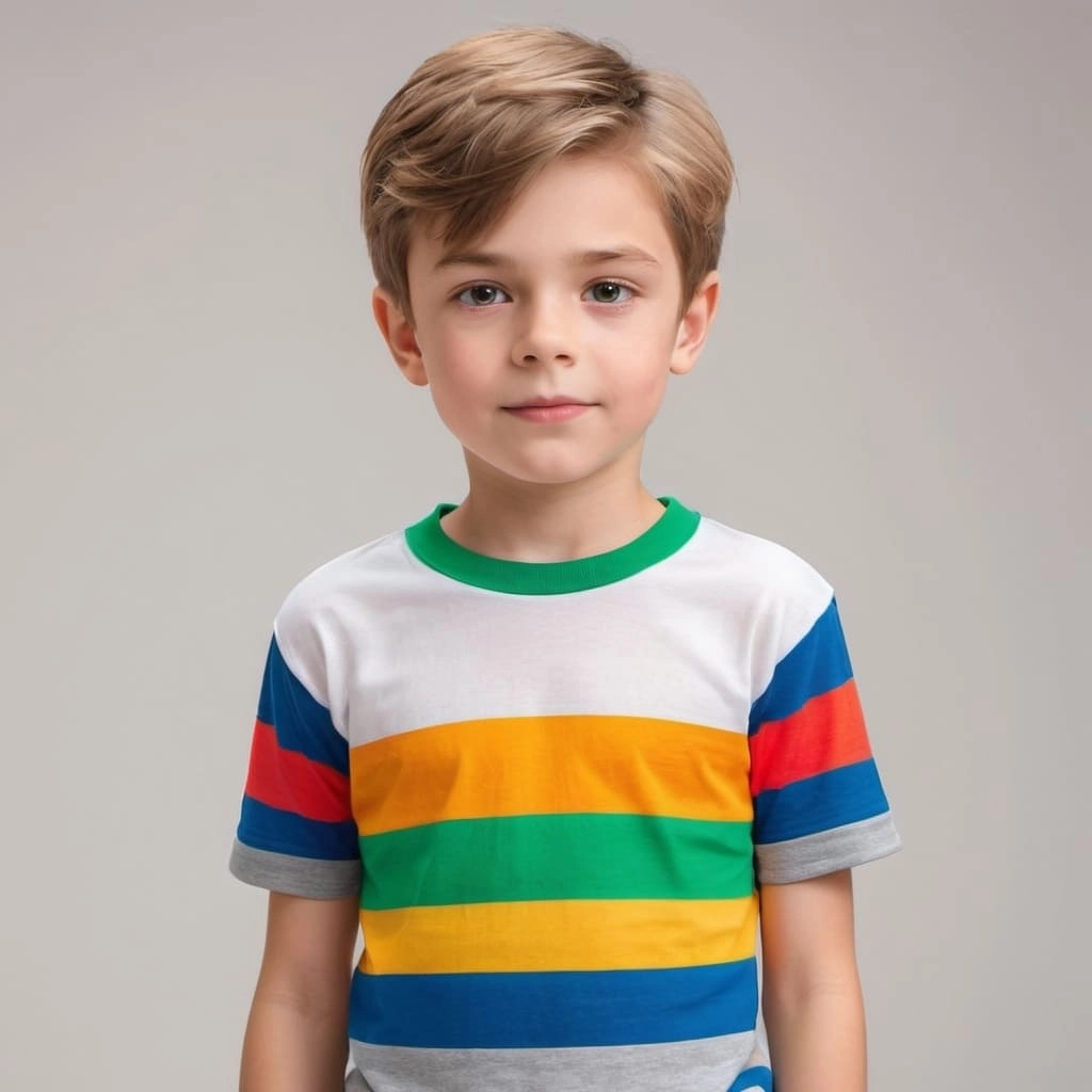 Custom Boys Striped T Shirt Manufacturer Bangladesh