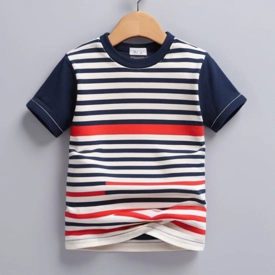 Custom Boys Striped T Shirt Vendor Bangladesh