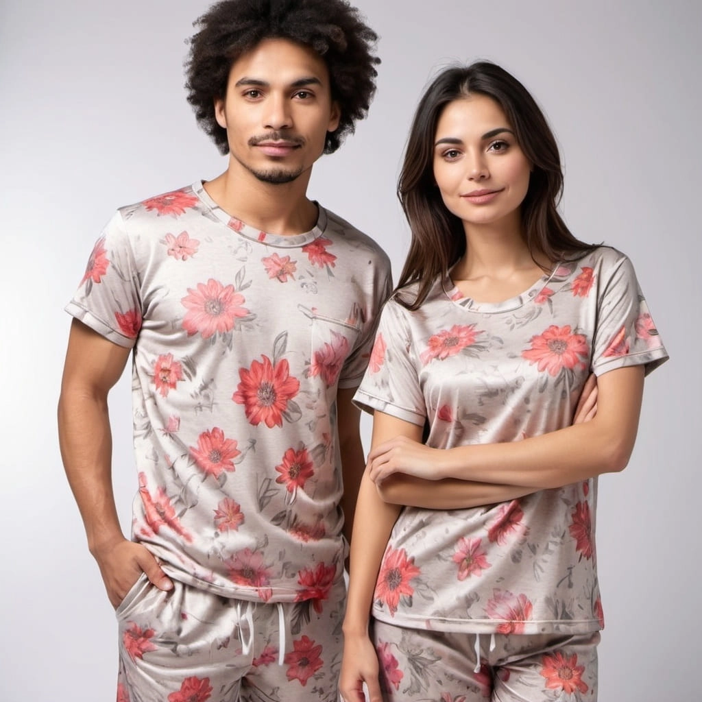 Custom Floral Pajama Factory Bangladesh