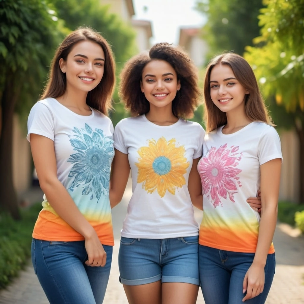 Custom Girls Printed T Shirt Exporter Bangladesh