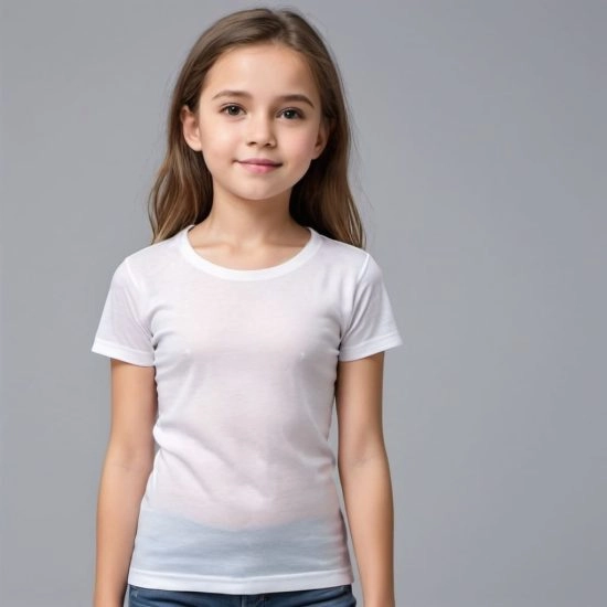 Custom Girls Short Sleeve T-shirt Manufacturing in RICHMOND