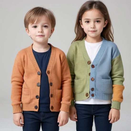 Custom Kids Cardigan Jacket Manufacturing in El Alto, Bolivia