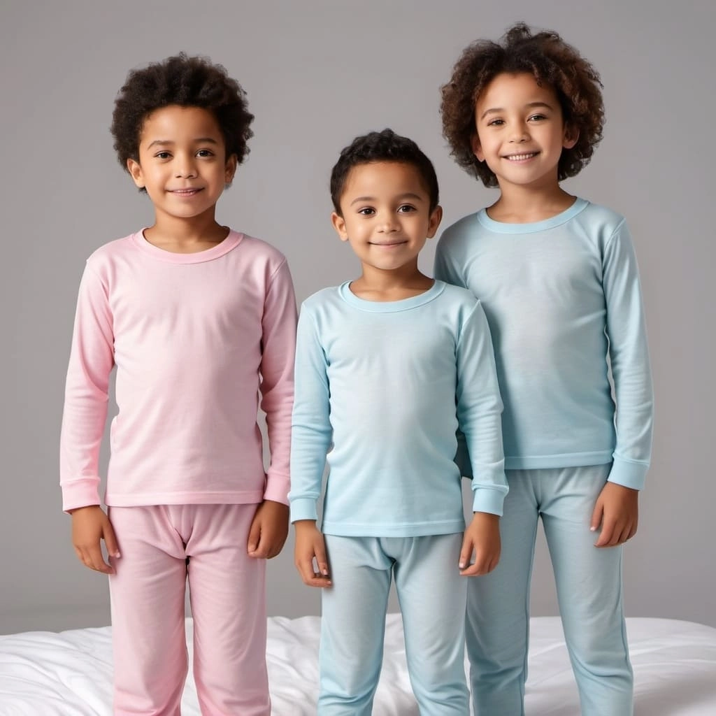 Custom Kids Crew Neck Pajama Factory Bangladesh