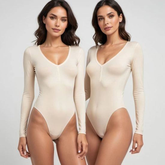 Custom Long Sleeve Bodysuits Factory Bangladesh