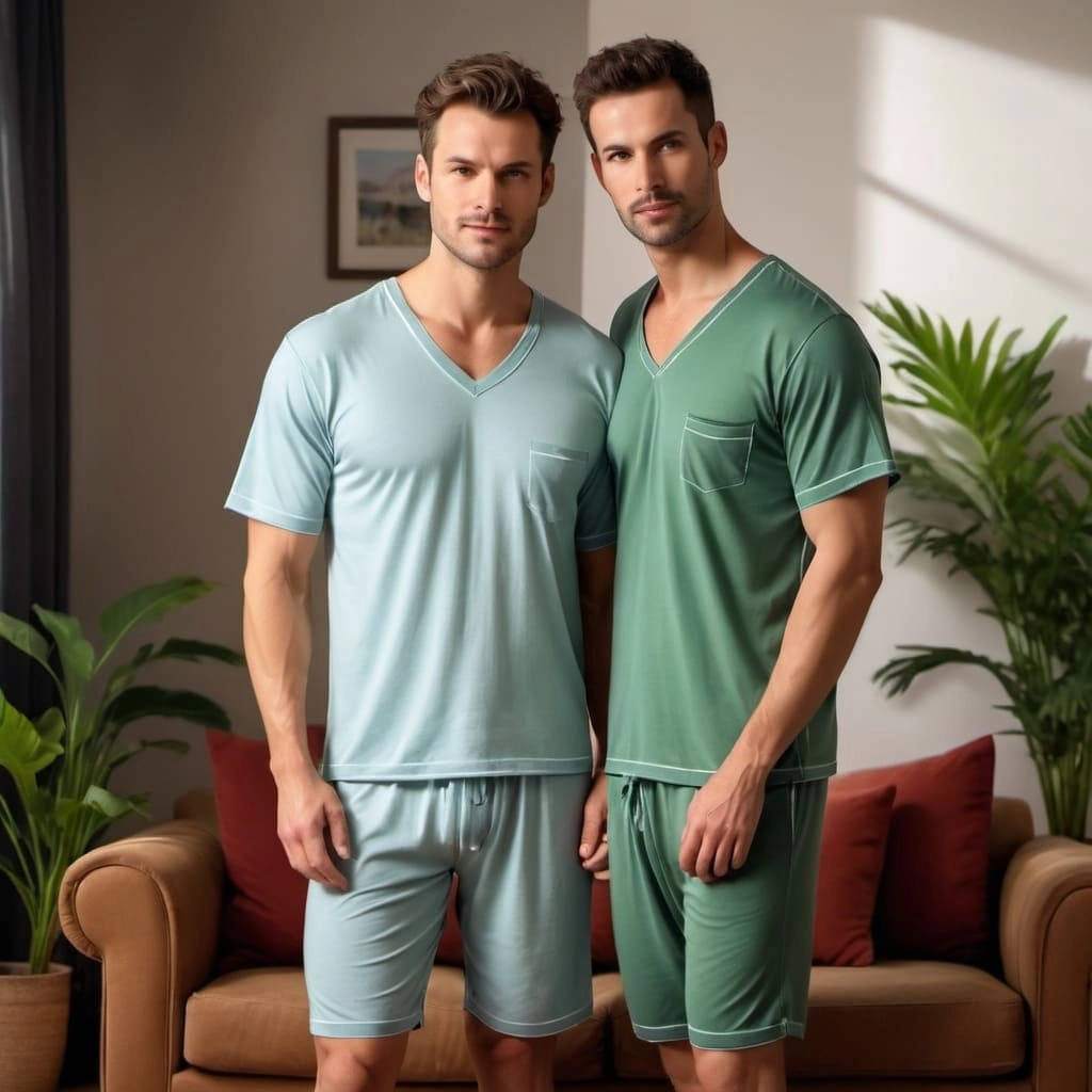 Custom Mens Crew Neck Pajama Manufacturer Bangladesh