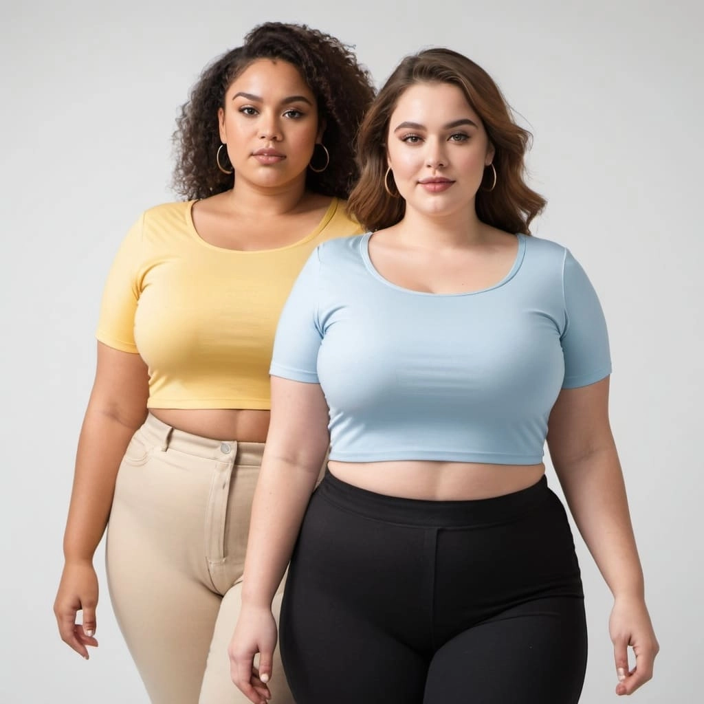Custom Plus Size Crop Top Manufacturer Bangladesh