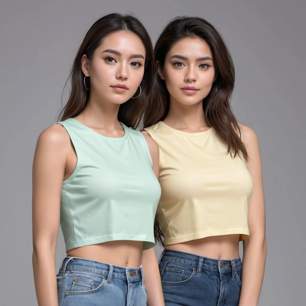 Custom Sleeveless Crop Top Supplier Bangladesh