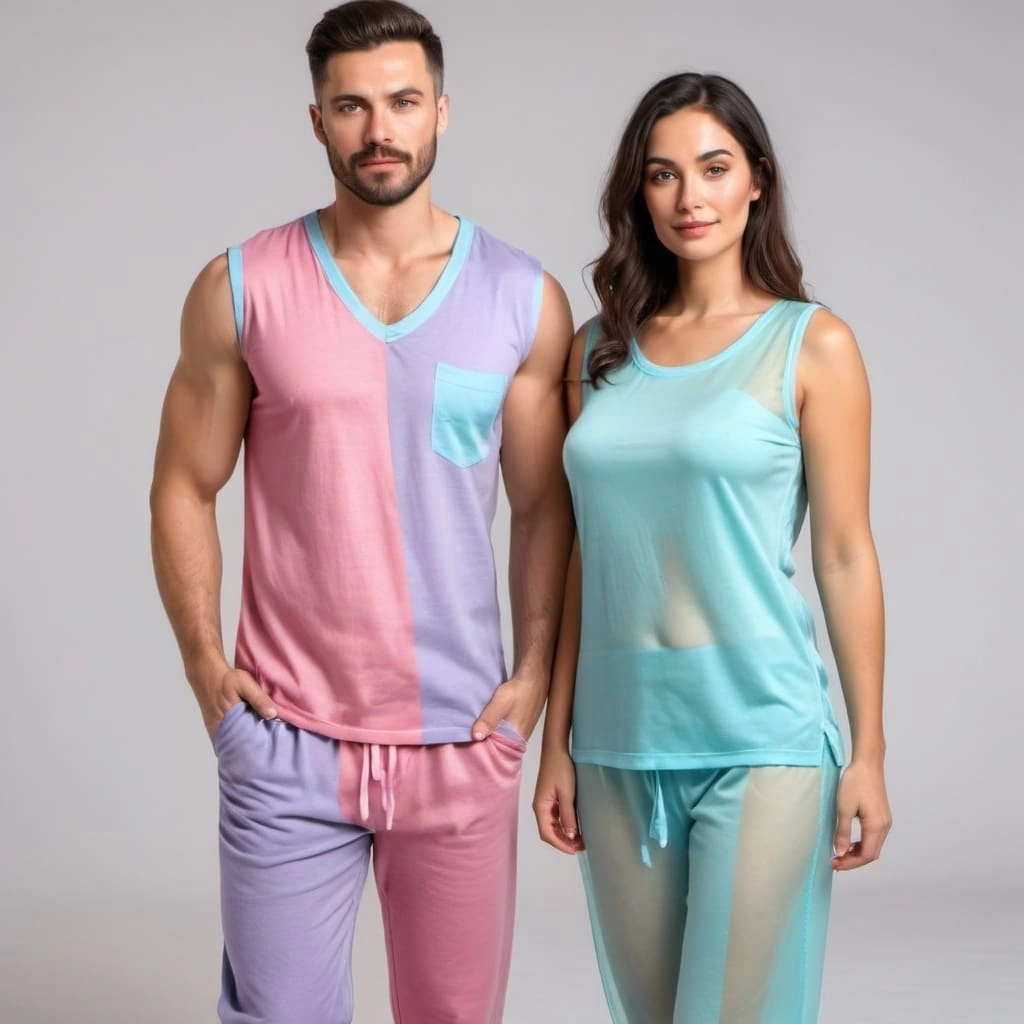 Custom Sleeveless Pajama Factories Bangladesh