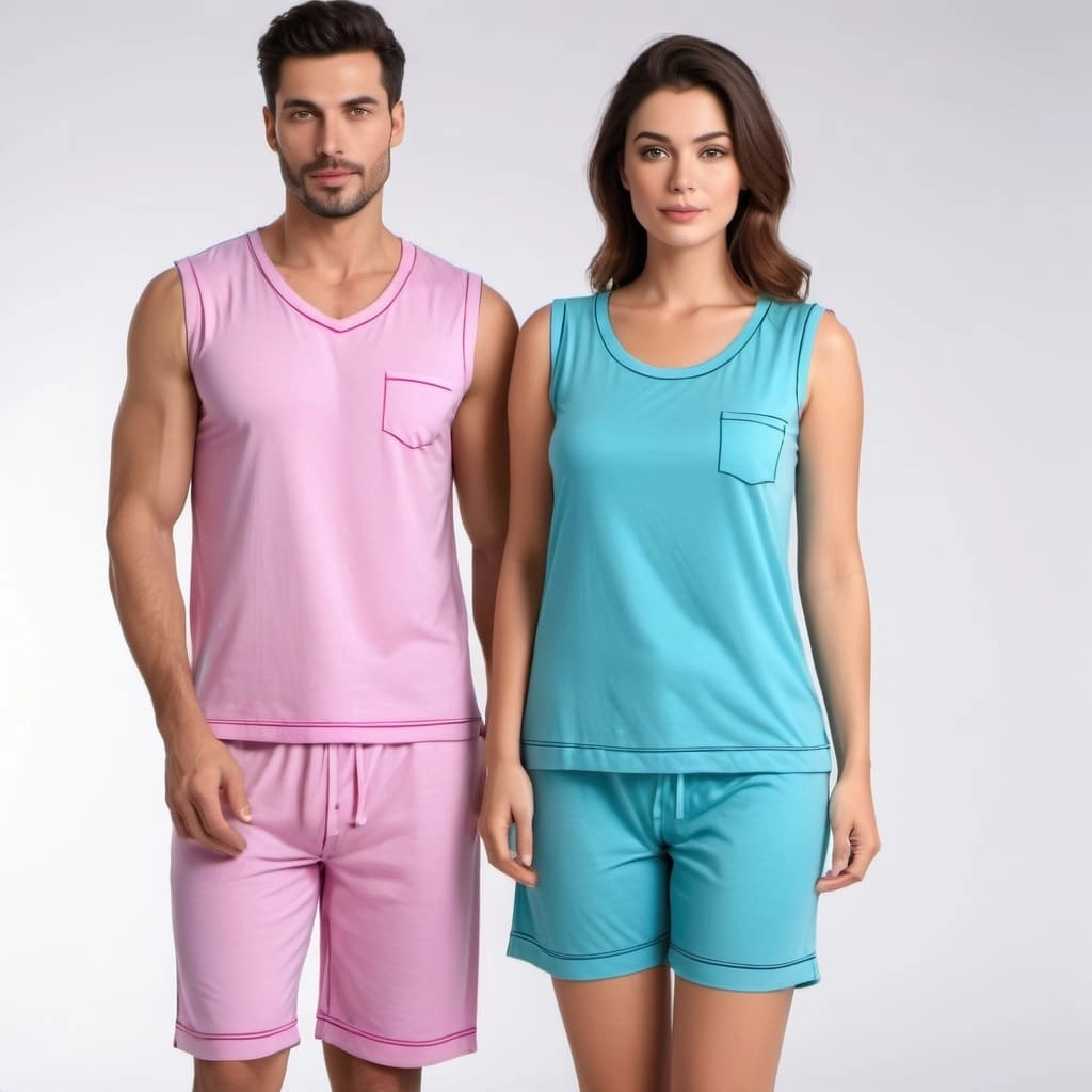 Custom Sleeveless Pajama Suppliers Bangladesh