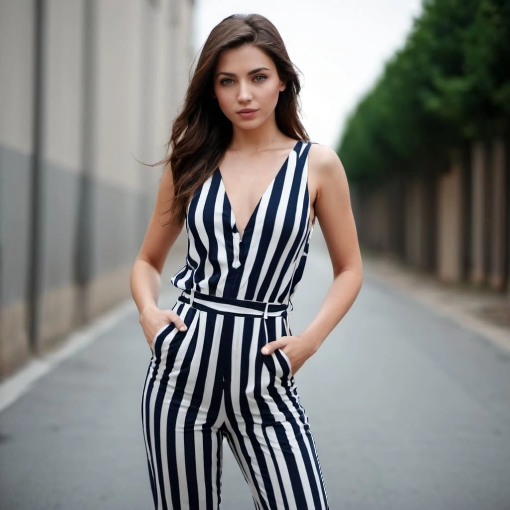 Custom Striped Jumpsuit Supplier In Bangladesh