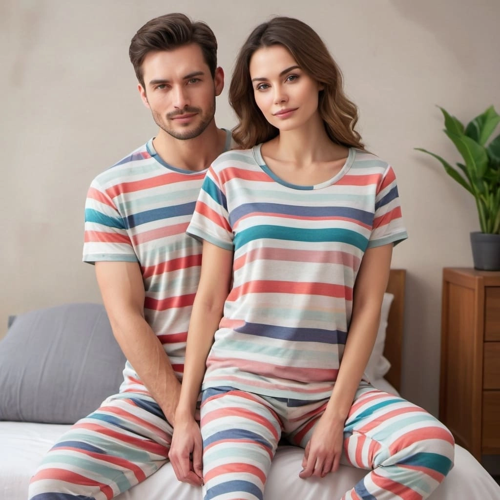 Custom Striped Pajamas Manufacturers Bangladesh