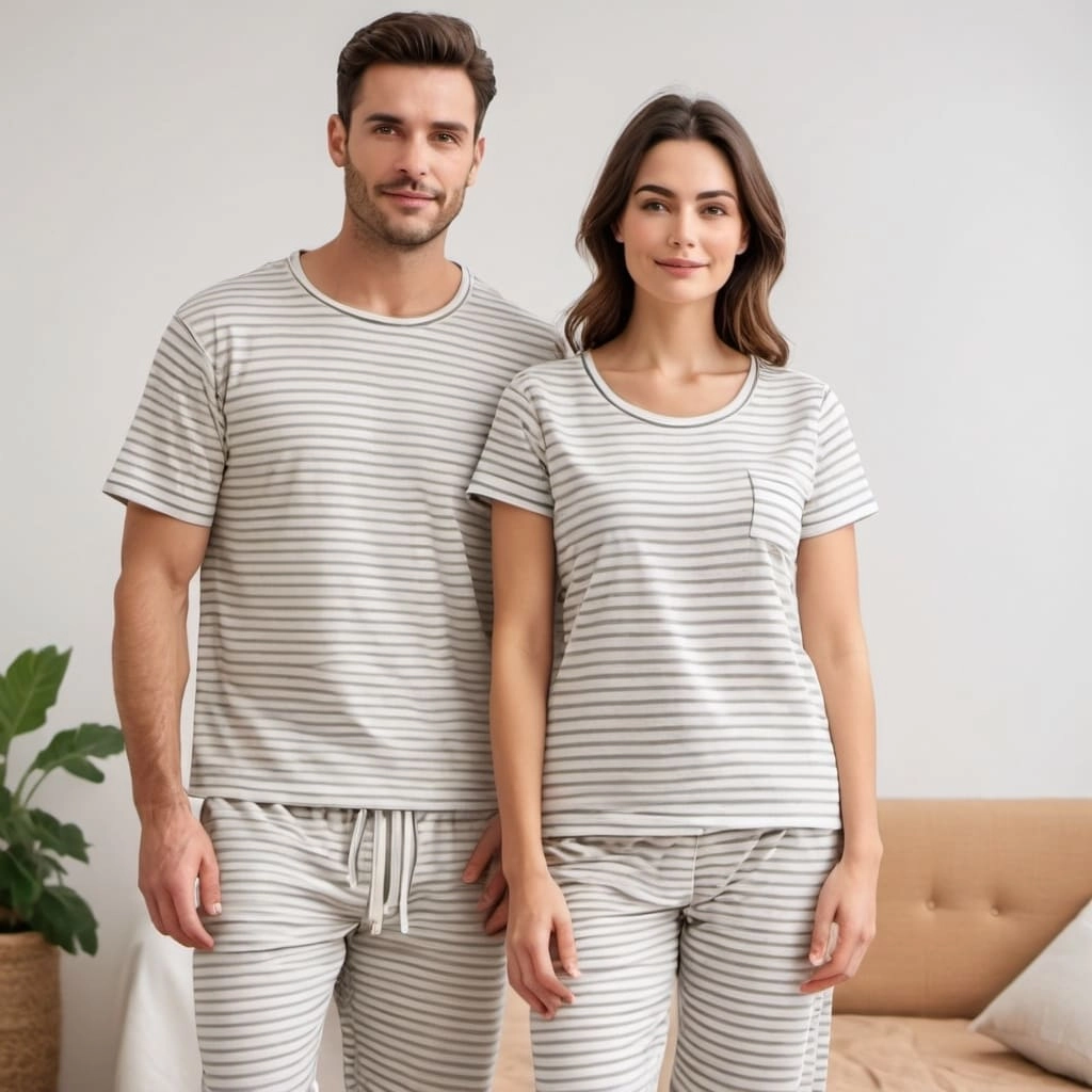 Custom Striped Pajamas Vendor Bangladesh