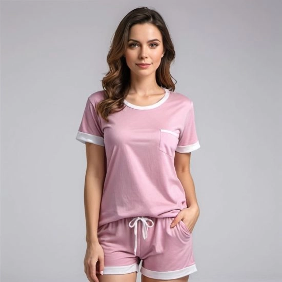 Custom Womens Short Sleeve Pajama Factory Bangladesh