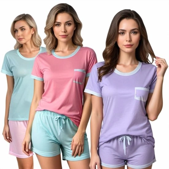 Custom Womens Short Sleeve Pajama Manufacturing in Granada