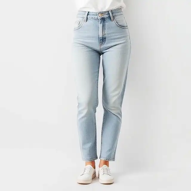 SiATEX Global - High Rise Mom Jeans High Rise Mom Jeans