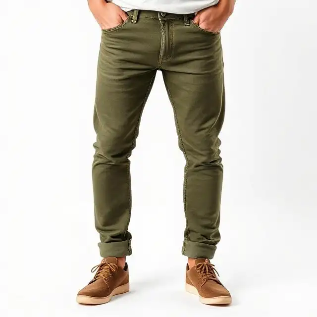 Olive Green Jeans – Bulk Supplier to Korea Olive Green Jeans – Bulk Supplier to Korea